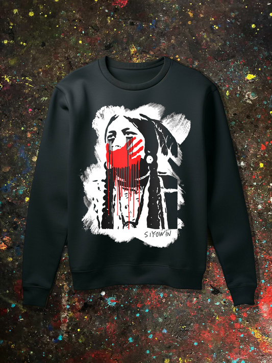 'Protect The Sacred' Crewneck Sweater